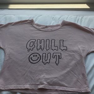 CHILL OUT shirt from Romwe